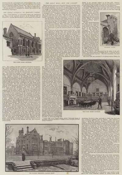 Lambeth Palace af Henry Edward Tidmarsh